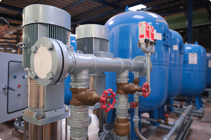 Fire pump installation